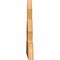 Ekena Millwork Richland Rough Sawn Timber Gable Bracket, Western Red Cedar, 36"W x 24"H x 2"D x 6"F, 16/12 Pitch GBW036X24X0206RIC00RWR - alternate 4